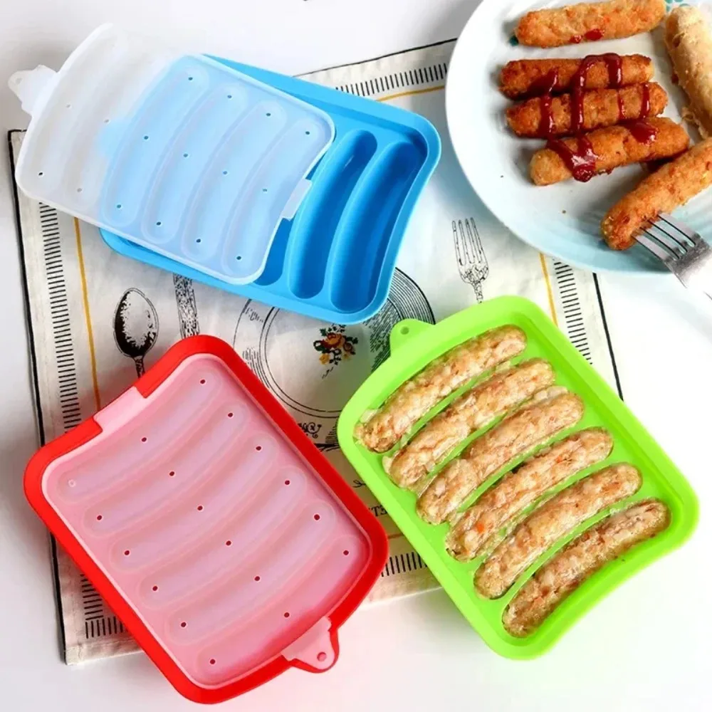Baby Food Healthy - Moule à saucisses en Silicone, cuisson
