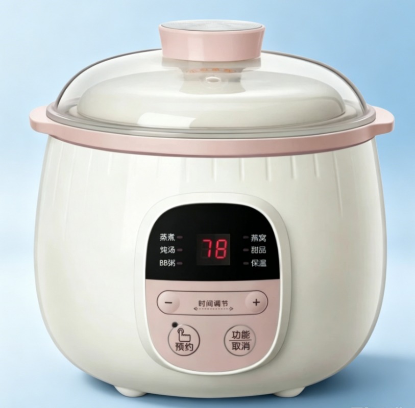 Baby Food Steamer - Mijoteuse automatique en céramique 0,8 L