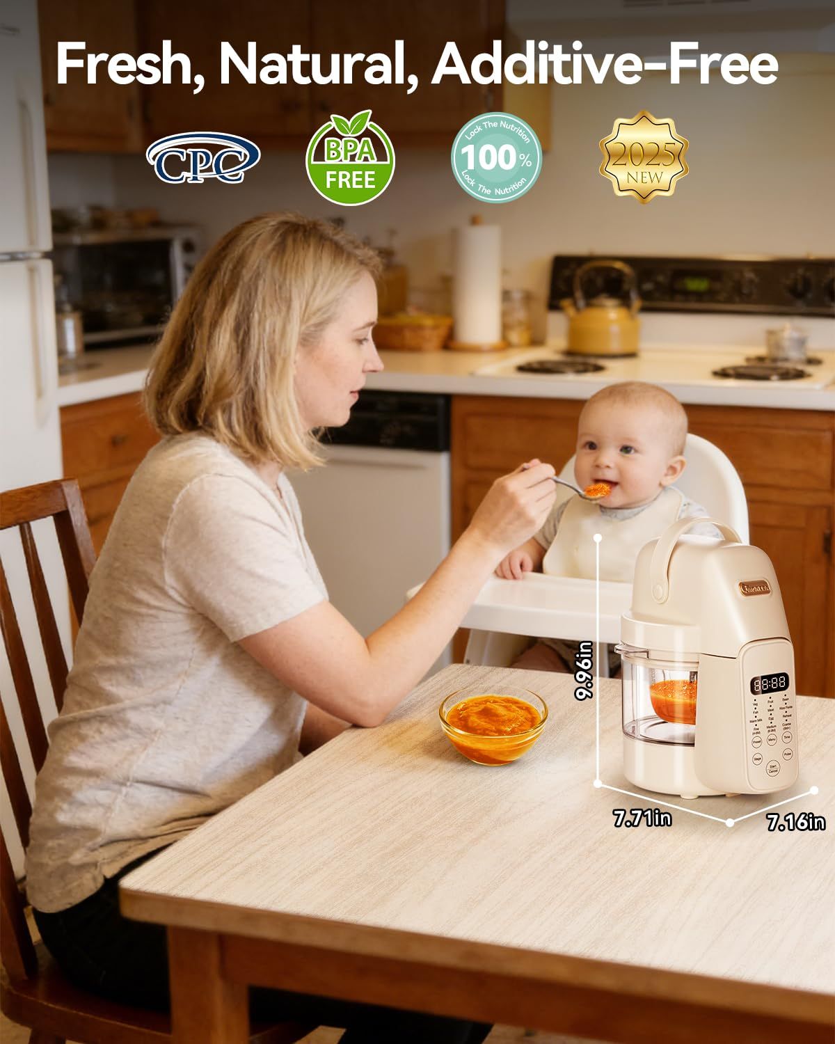 Baby Food Steamer - Robot culinaire pour bébé 9 en