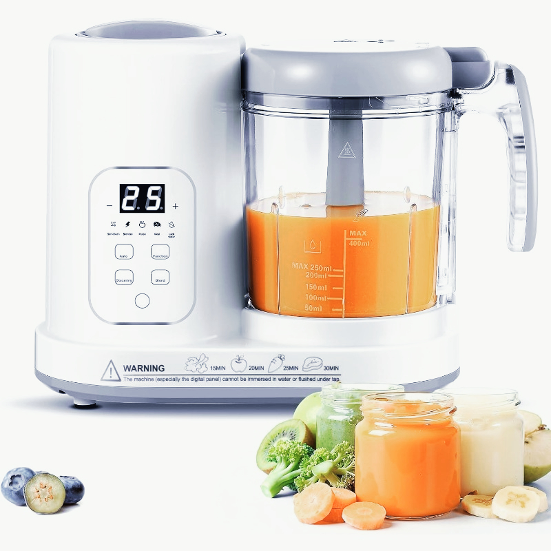 Baby Food Steamer - Robot Cuiseur Mixeur 4-en-1 pour Bébé,