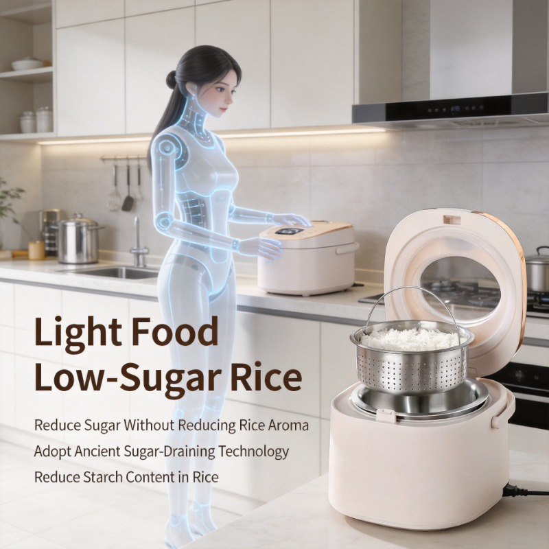 Baby Food Steamer - Cuiseur à riz électrique intelligent à