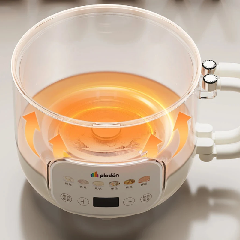 Baby Food Steamer - Marmite électrique 1,6 l, multicuiseur, Mini