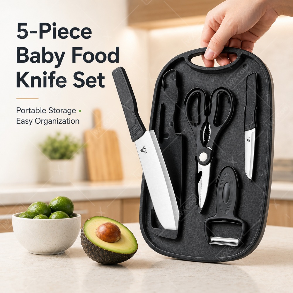Ensemble de couteaux pour la p - Baby Food Scissors avis et prix