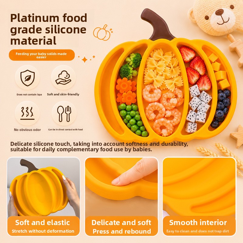 Assiette Bébé en Silicone Citr - Baby Food Dinner avis et prix