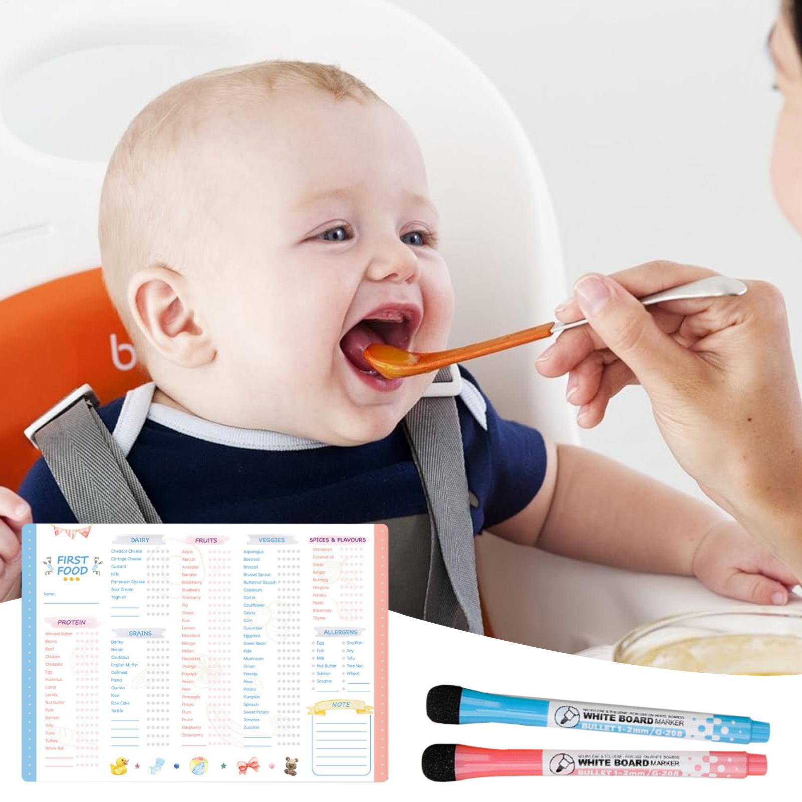 Liste de contrôle des premiers - Baby Food Chart avis et prix