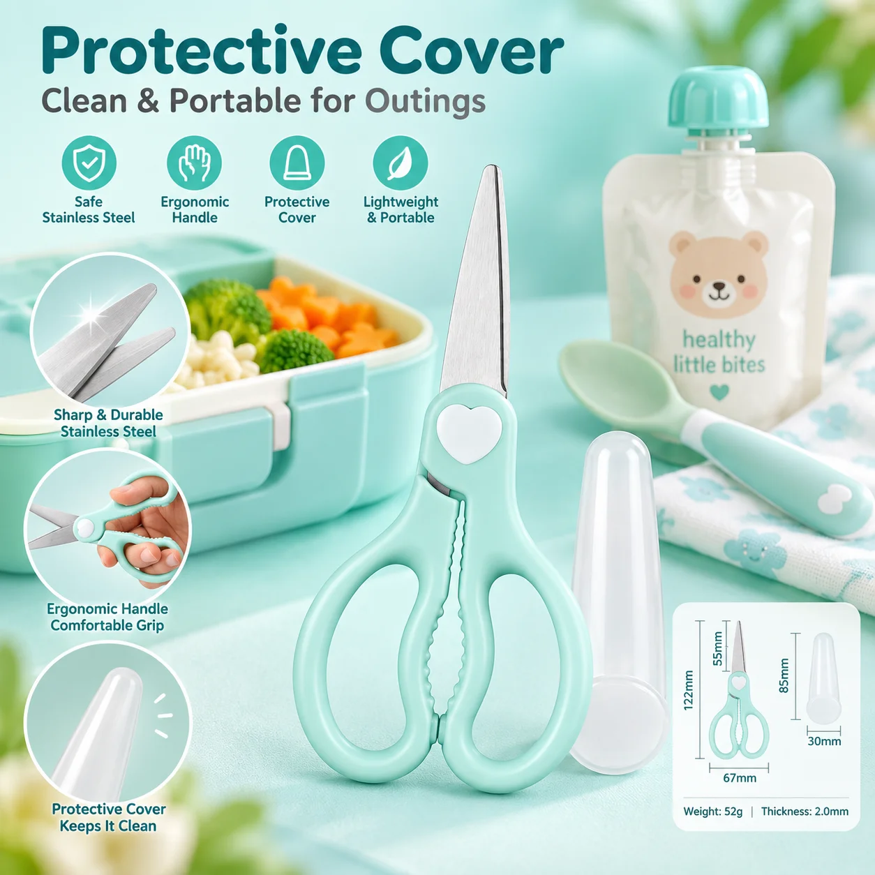 Ciseaux pour aliments pour béb - Veggie Baby Food avis et prix