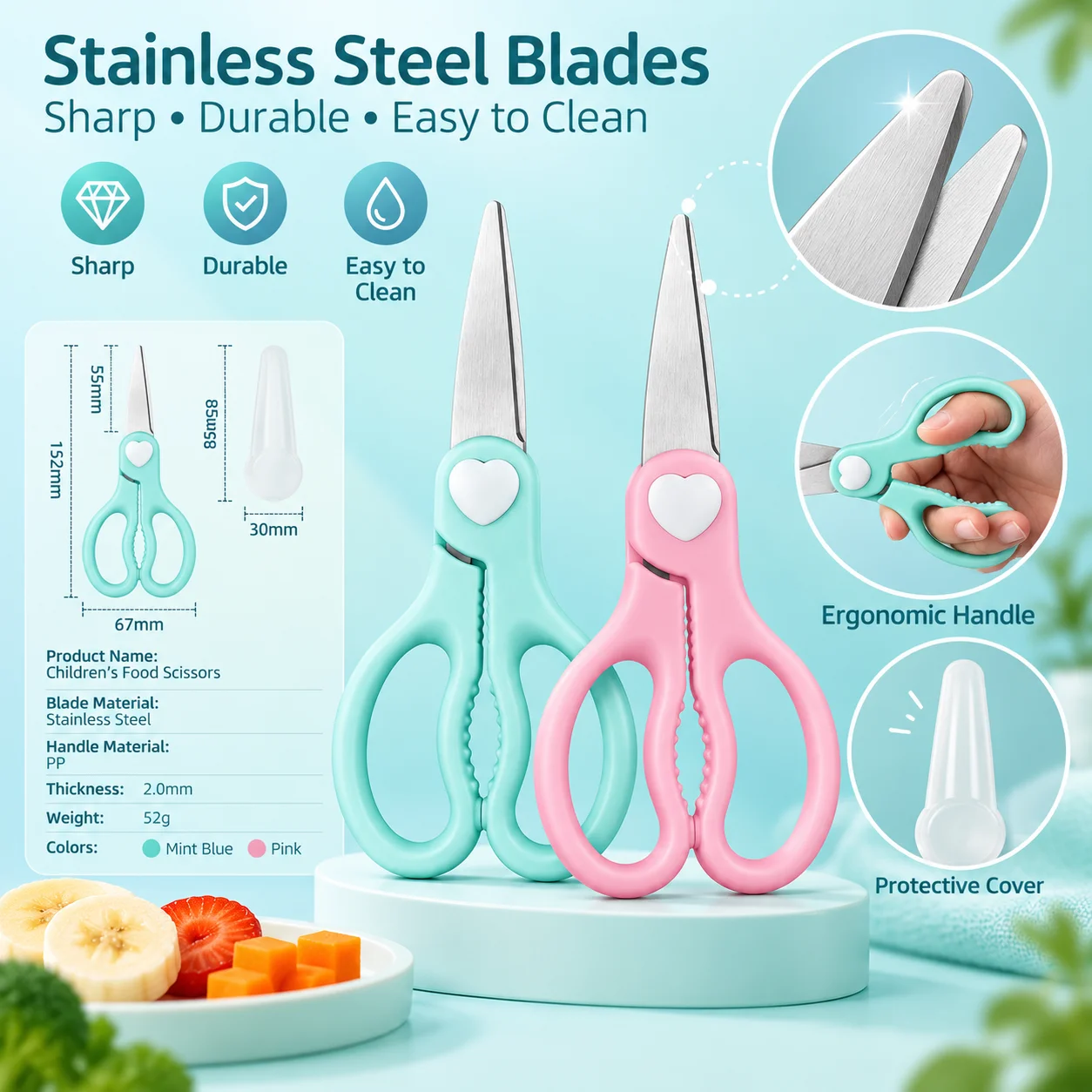 Ciseaux pour aliments pour béb - Veggie Baby Food avis et prix