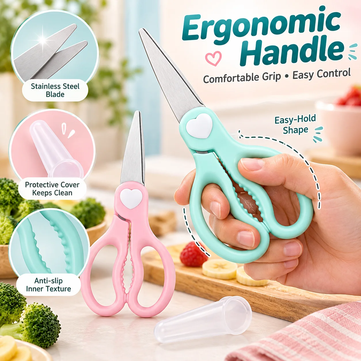 Ciseaux pour aliments pour béb - Veggie Baby Food avis et prix