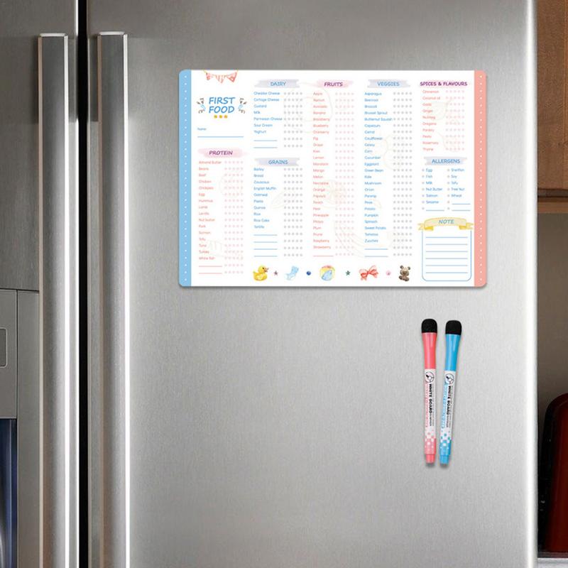 Baby Player Foods Tracker avec - Baby Food Chart avis et prix