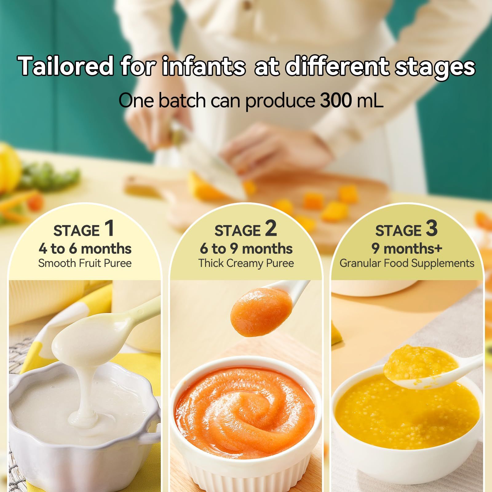Robot culinaire pour bébé 9 en - Baby Food Steamer avis et prix