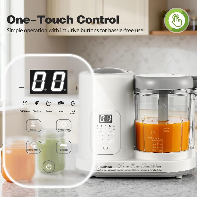 Robot Cuiseur Mixeur 4-en-1 po - Baby Food Steamer avis et prix