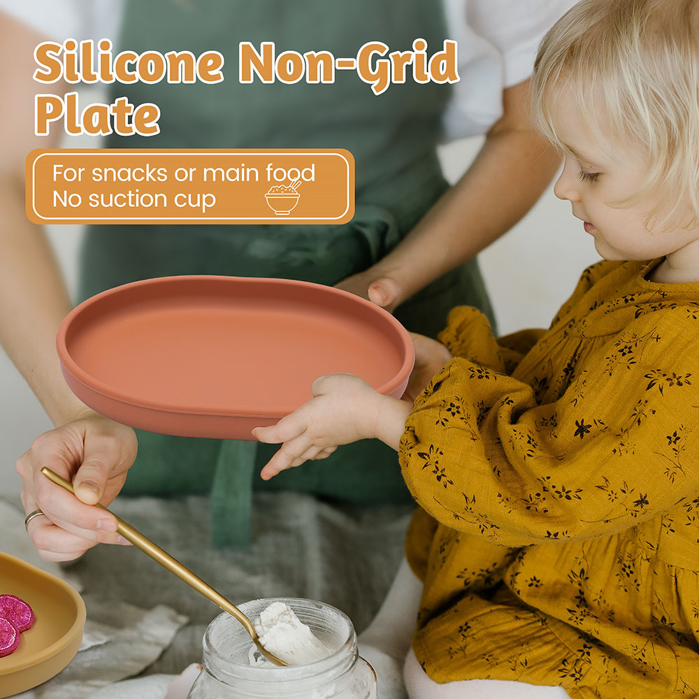 Bébé sûr Silicone assiette à m - Baby Food Chart avis et prix