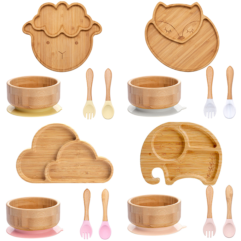 Vaisselle en bambou pour enfan - Baby Food Dinner avis et prix