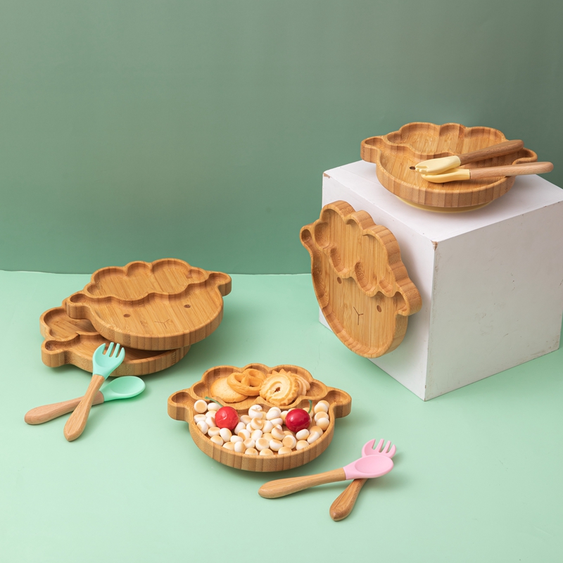 Vaisselle en bambou pour enfan - Baby Food Dinner avis et prix