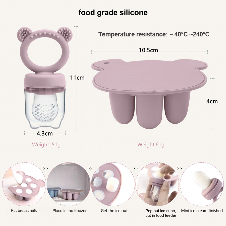 Moule en silicone pour glaces  - Food Box Baby avis et prix
