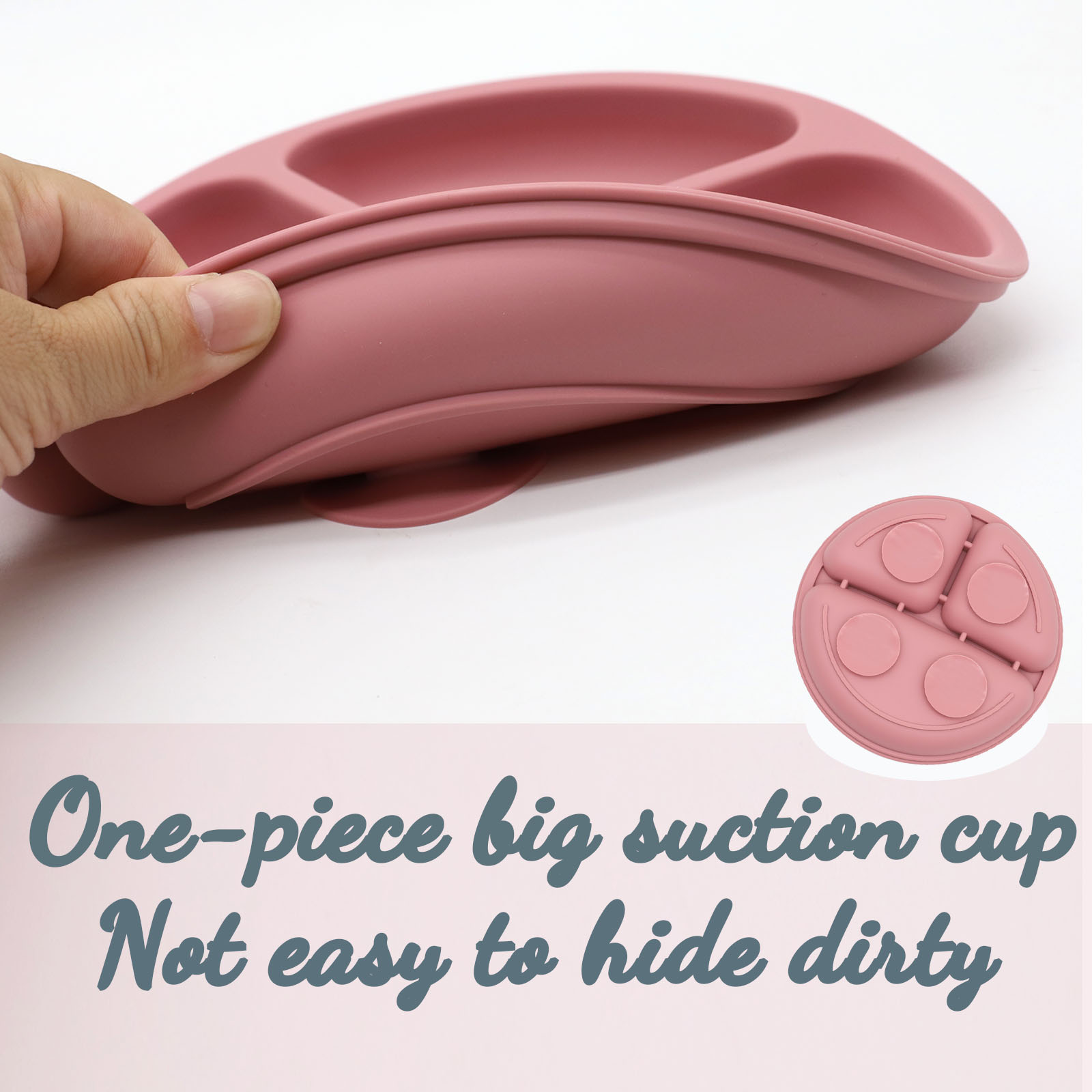Plaque fendue en silicone de q - Baby Food Dinner avis et prix